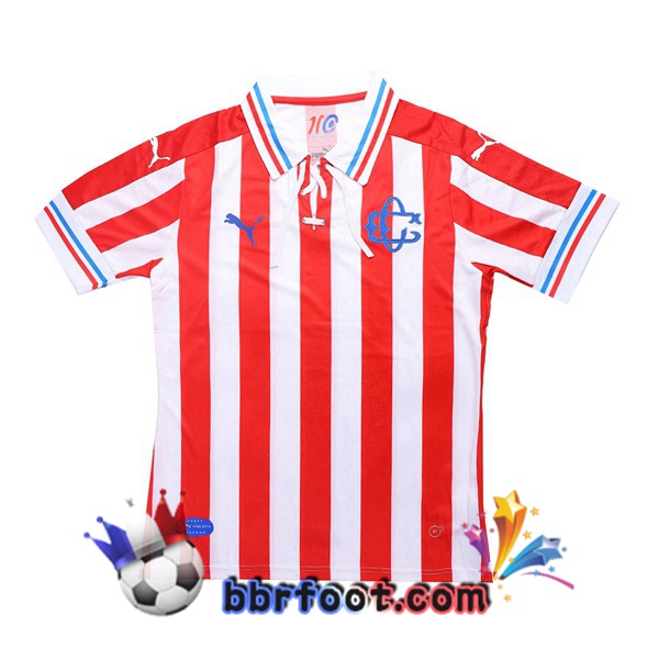 Deportivo Guadalajara Domicile 110-Yeas Retro Maillot de Foot