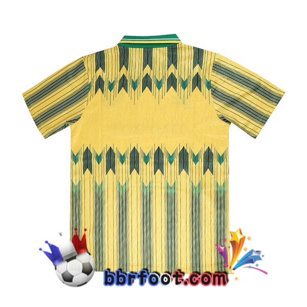 1991-1992 Celtic FC Exterieur Yellow Retro Maillot de Foot Jaune