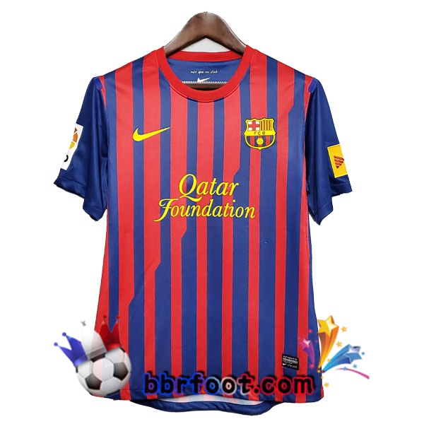 2011-2012 FC Barcelone Domicile Retro Maillot de Foot Rouge Bleu 2011-2012 FC Barcelone Domicile Retro Maillot de Foot Rouge Bleu