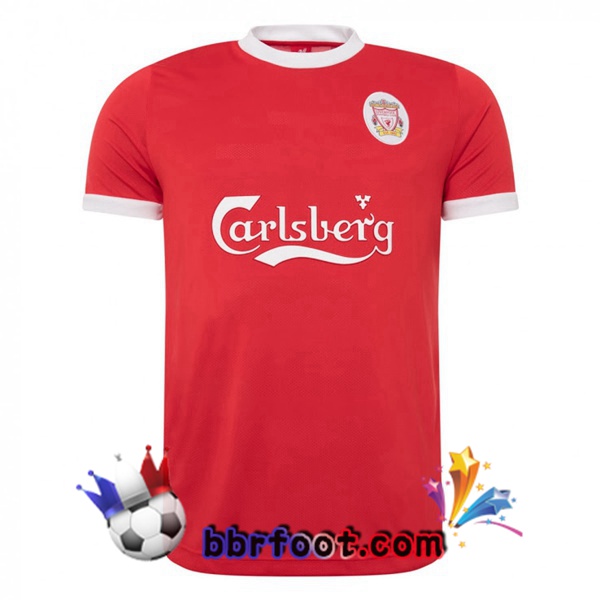 1998 FC Liverpool Domicile Retro Maillot de Foot Rouge