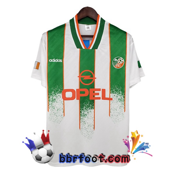 1994 Irlande Exterieur Retro Maillot de Foot Blanc