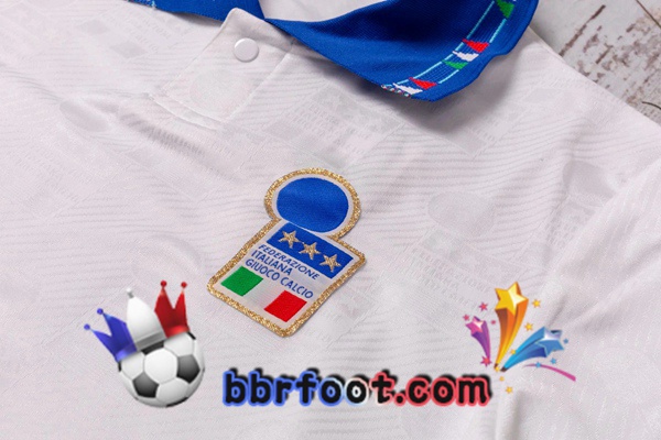 1994 Coupe du monde Italie Exterieur Retro Maillot de Foot Blanc