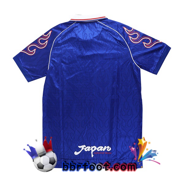 1998 Coupe du monde Japon Domicile Retro Maillot de Foot Bleu