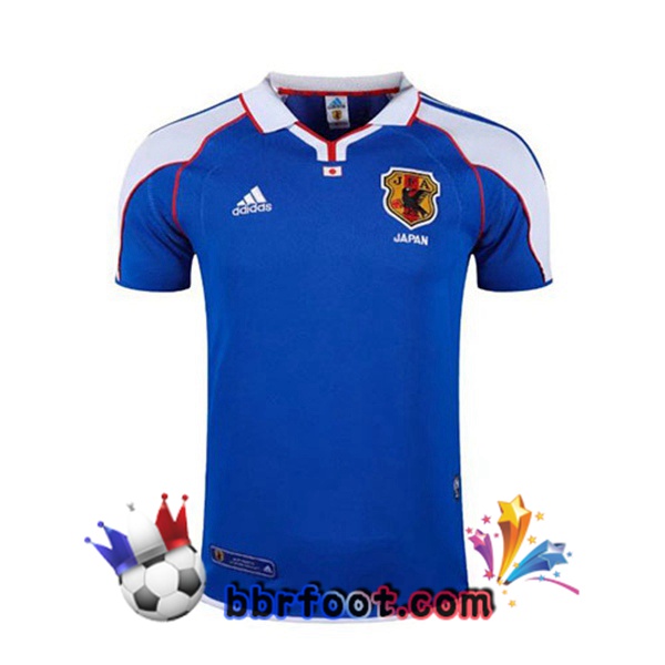 2000 Japon Domicile Retro Maillot de Foot Bleu