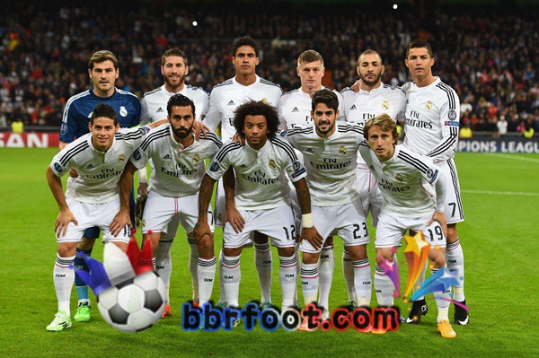 2014-2015 Real Madrid Domicile Retro Maillot de Foot Blanc