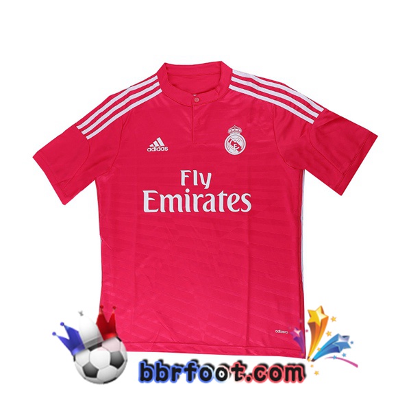 2014-2015 Real Madrid Exterieur Retro Maillot de Foot Rose