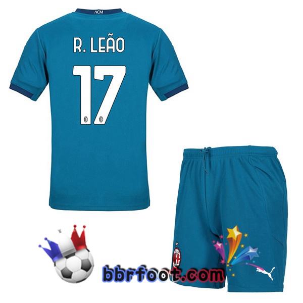 Maillot Foot AC Milan (R. LEÃO 17) Enfant Third 20/21