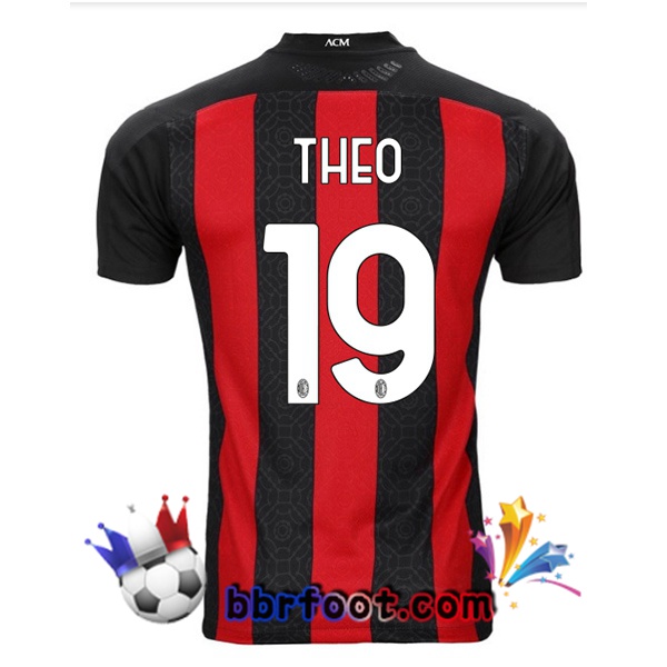 Maillot Foot AC Milan (THEO 19) Domicile 20/21