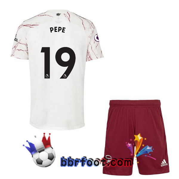 Maillot Foot Arsenal (PEPE 19) Enfant Exterieur 20/21