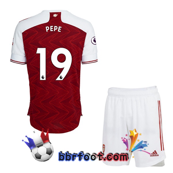 Maillot Foot Arsenal (PEPE 19) Enfants Domicile 20/21