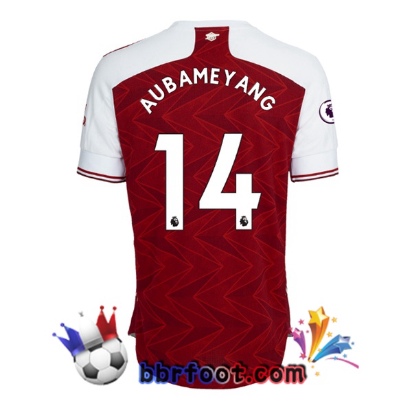 Maillot Foot Arsenal (AUBAMEYANG 14) Domicile 20/21