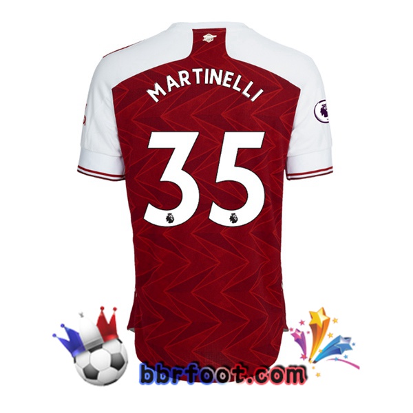 Maillot Foot Arsenal (MARTINELLI 35) Domicile 20/21