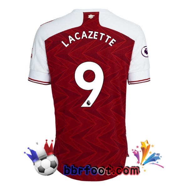 Maillot Foot Arsenal (LACAZETTE 9) Domicile 20/21