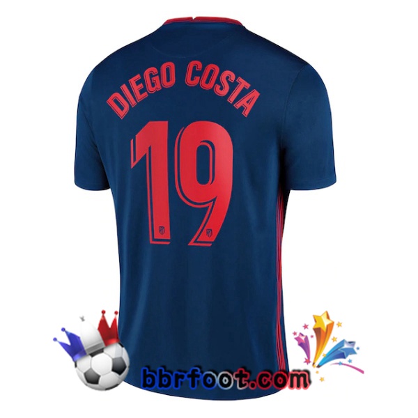 Maillot Foot Atletico Madrid (DIEGO COSTA 19) Exterieur 20/21