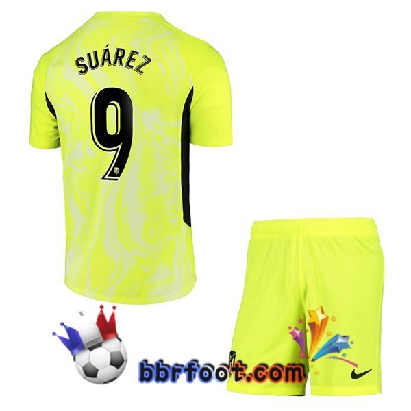 Maillot Foot Atletico Madrid (SUÁREZ 9) Enfant Third 20/21 Maillot Foot Atletico Madrid (SUÁREZ 9) Enfant Third 20/21