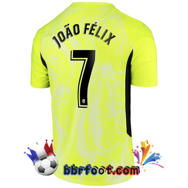 Maillot Foot Atletico Madrid (JOAO FELIX 7) Third 20/21