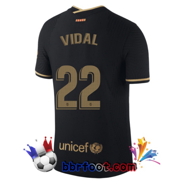 Maillot Foot FC Barcelone (VIDAL 22) Exterieur 20/21