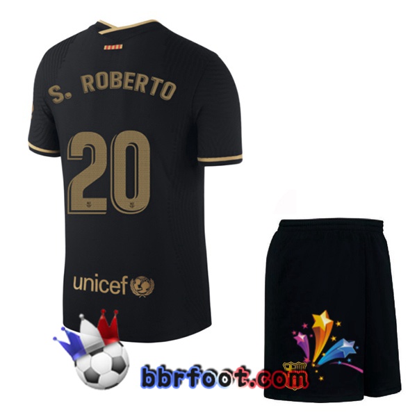 Maillot Foot FC Barcelone (S. ROBERTO 20) Enfants Exterieur 20/21 Maillot Foot FC Barcelone (S. ROBERTO 20) Enfants Exterieur 20/21