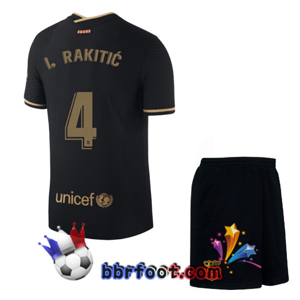 Maillot Foot FC Barcelone (I. RAKITIĆ 4) Enfants Exterieur 20/21