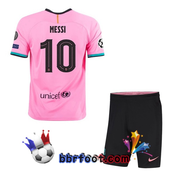 Maillot Foot FC Barcelone (MESSI 10) Enfant Third 20/21