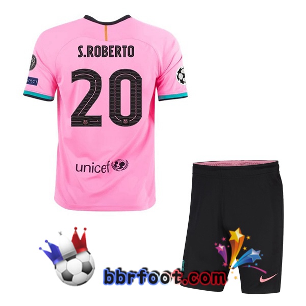 Maillot Foot FC Barcelone (S. ROBERTO 20) Enfant Third 20/21