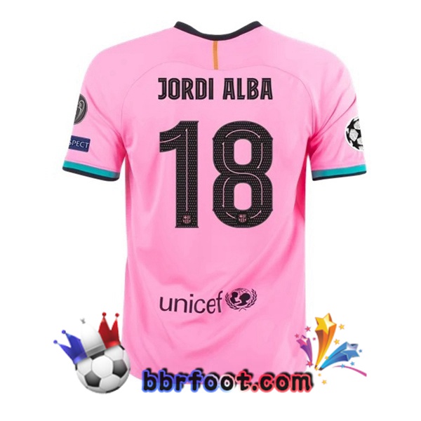 Maillot Foot FC Barcelone (JORDI ALBA 18) Third 20/21