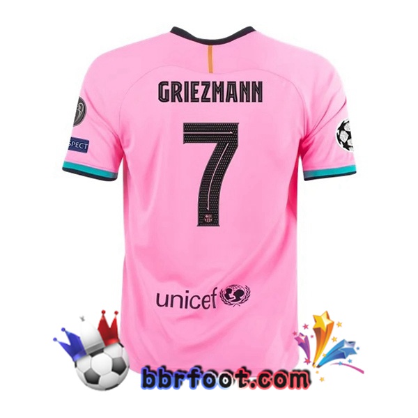Maillot Foot FC Barcelone (GRIEZMANN 7) Third 20/21