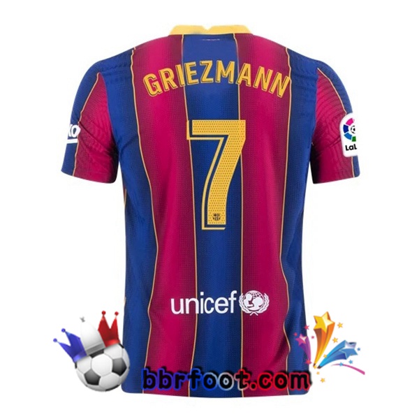 Maillot Foot FC Barcelone (GRIEZMANN 7) Domicile 20/21