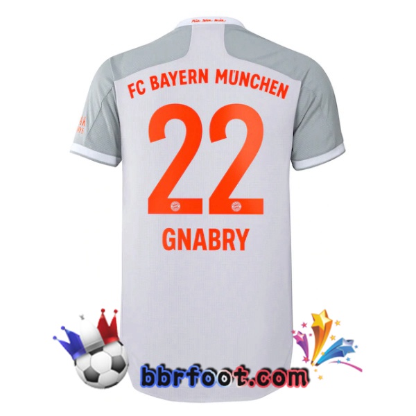 Maillot Foot Bayern Munich (GNABRY 22) Exterieur 20/21