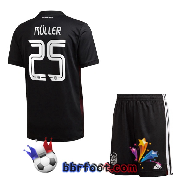 Maillot Foot Bayern Munich (MULLER 25) Enfant Third 20/21