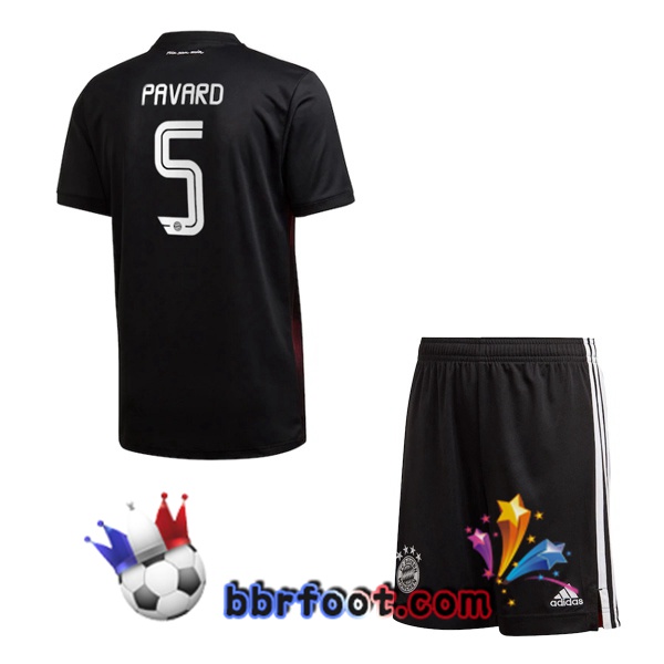 Maillot Foot Bayern Munich (PAVARD 5) Enfant Third 20/21