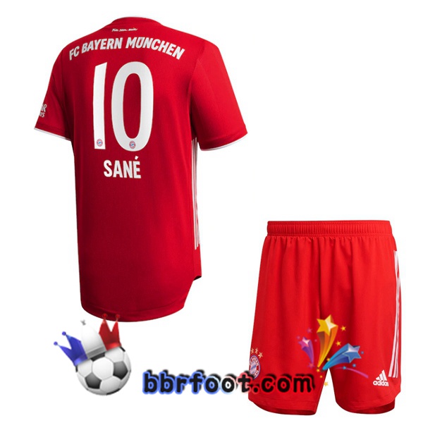 Maillot Foot Bayern Munich (SANE 10) Enfants Domicile 20/21