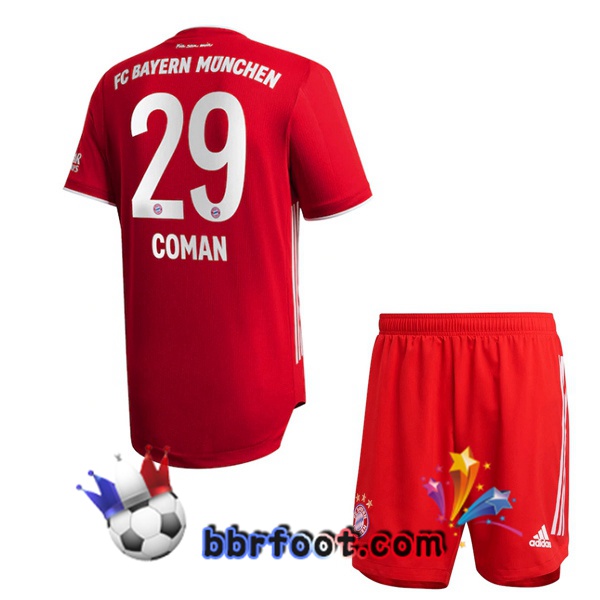 Maillot Foot Bayern Munich (COMAN 29) Enfants Domicile 20/21