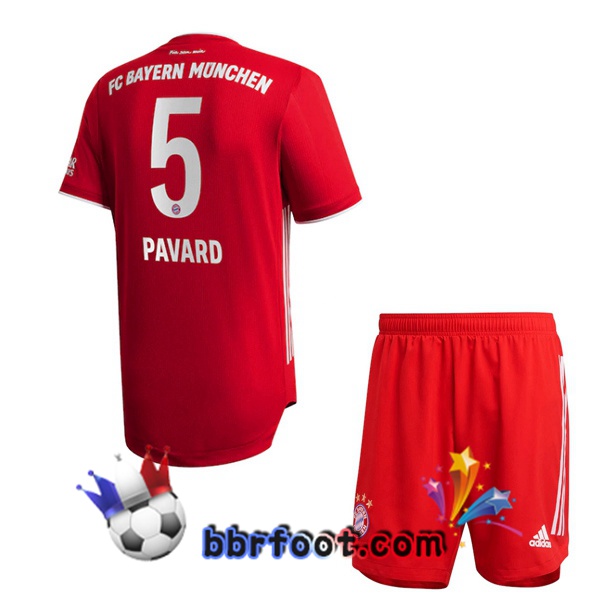 Maillot Foot Bayern Munich (PAVARD 5) Enfants Domicile 20/21
