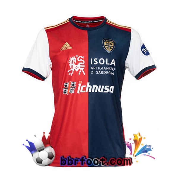 Maillot Foot Cagliari Calcio Domicile 20/21