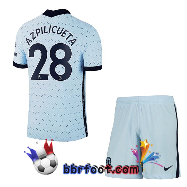 Maillot Foot FC Chelsea (AZPILICUETA 28) Enfants Exterieur 20/21