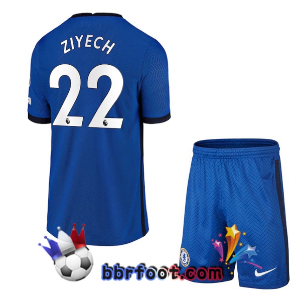 Maillot Foot FC Chelsea (ZIYECH 22) Enfant Domicile 20/21