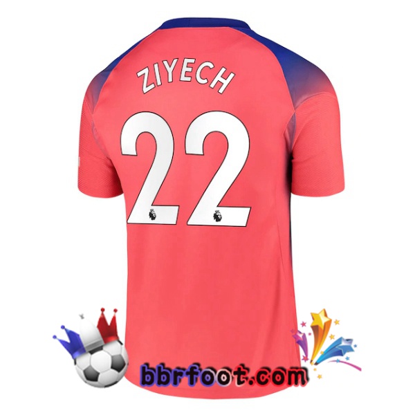 Maillot Foot FC Chelsea (ZIYECH 22) Third 20/21