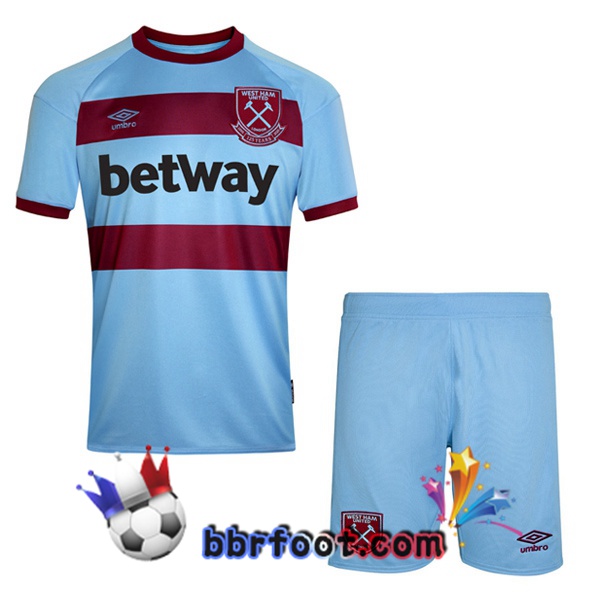 Maillot de Foot West Ham Enfants Exterieur 2020/2021