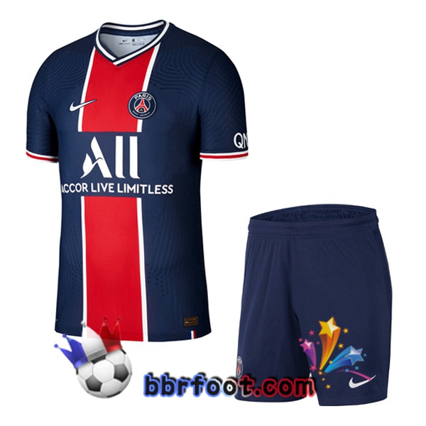 Maillot de Foot Paris PSG Enfants Domicile 2020/2021