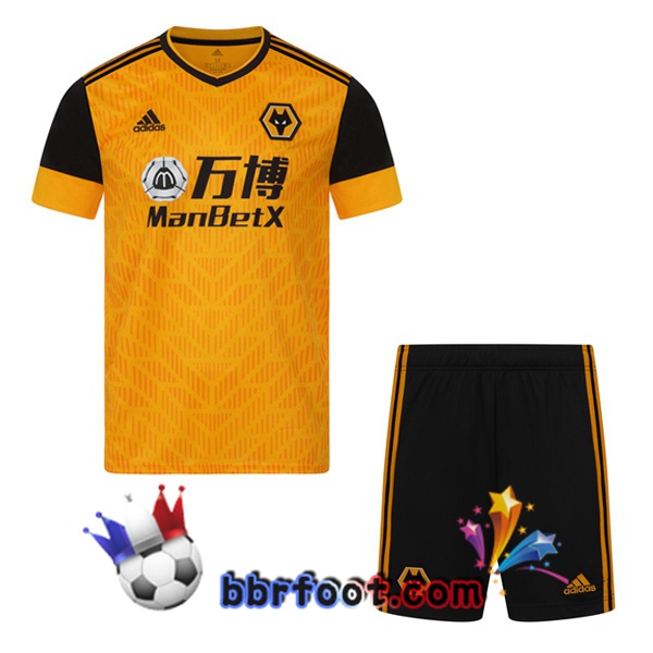 Maillot de Foot Wolves Enfants Domicile 2020/2021