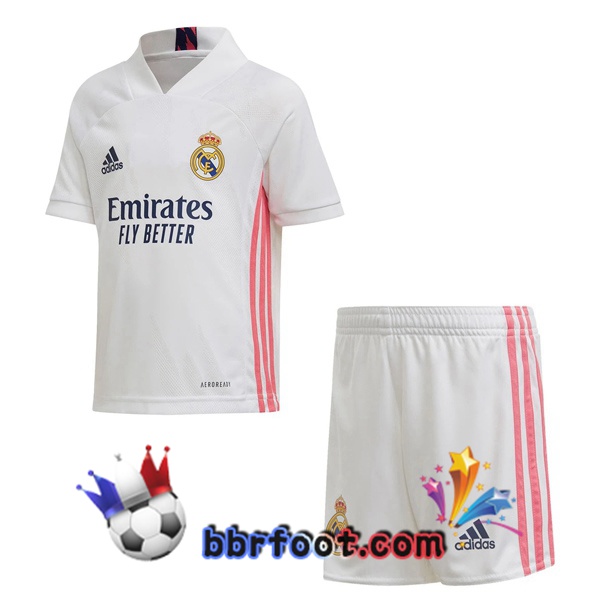 Maillot de Foot Real Madrid Enfants Domicile 2020/2021