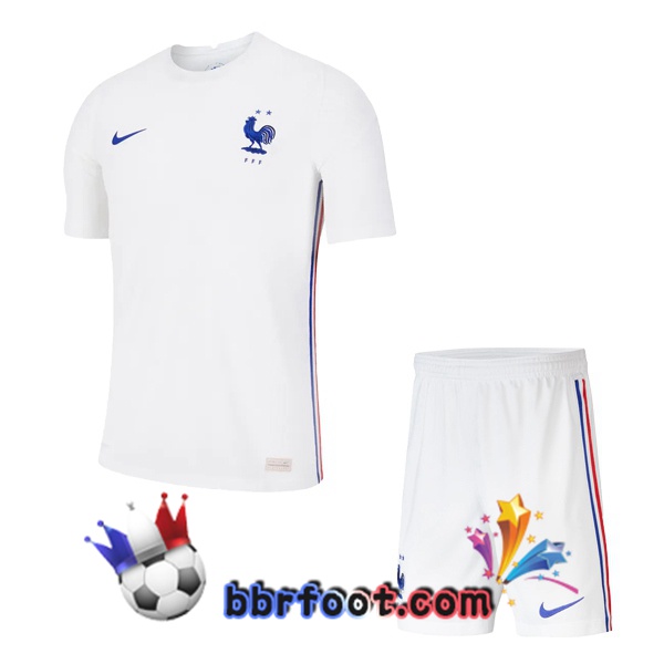 Maillot Foot Equipe de France Enfant Exterieur 20/21