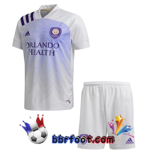 Maillot de Foot Orlando City SC Enfants Exterieur 2020/2021