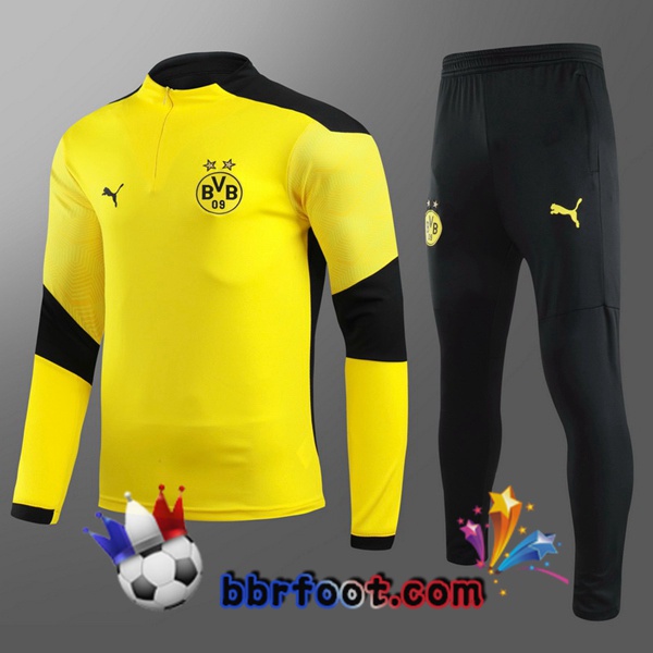 Survetement Foot Dortmund BVB Enfant Jaune 20/21