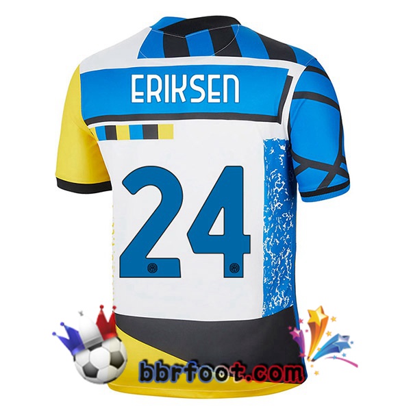 Maillot Foot Inter Milan (ERIKSEN 24) Quatrieme 20/21