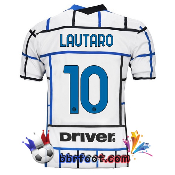 Maillot Foot Inter Milan (LAUTARO 10) Exterieur 20/21