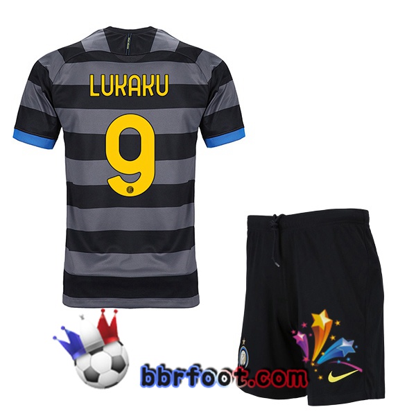 Maillot Foot Inter Milan (LUKAKU 9) Enfant Third 20/21