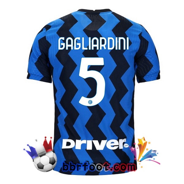 Maillot Foot Inter Milan (GAGLIARDINI 5) Domicile 20/21