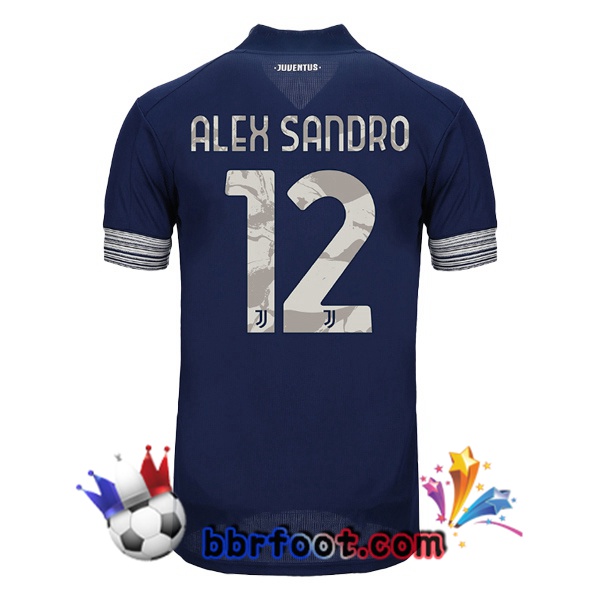 Maillot Foot Juventus (ALEX SANDRO 12) Exterieur 20/21